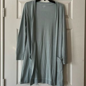 Tickled teal cardigan